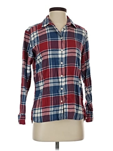 Uniqlo Long Sleeve Button-Down Shirt (view 1)