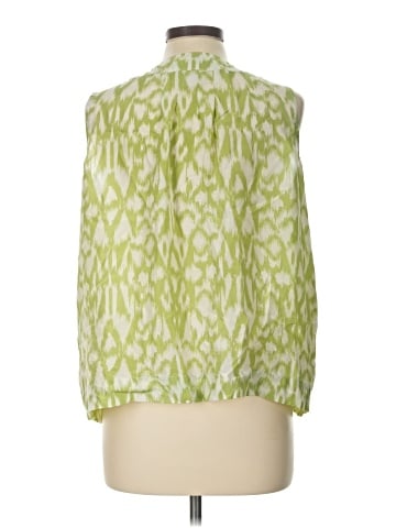 Covington Sleeveless Silk Top (view 2)