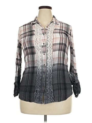 Tantrums 3/4 Sleeve Blouse (view 1)