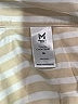 Member's Mark 100% Lyocell Stripes Ivory Short Sleeve Blouse Size M - photo 7