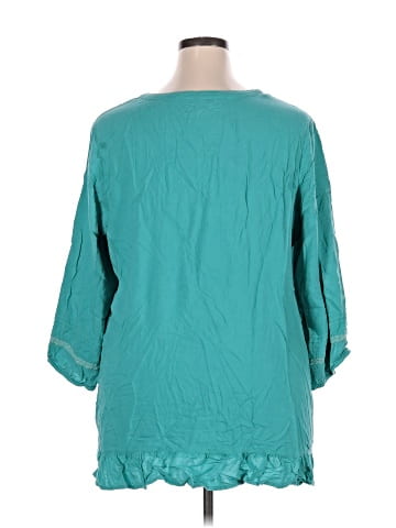 Tantrums 3/4 Sleeve Blouse (view 2)