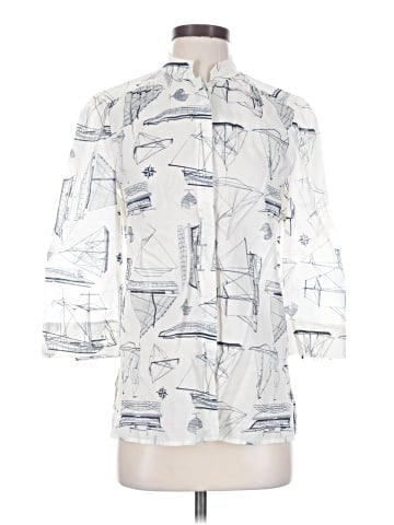 Tory Burch 3/4 Sleeve Button-Down Shirt (view 1)