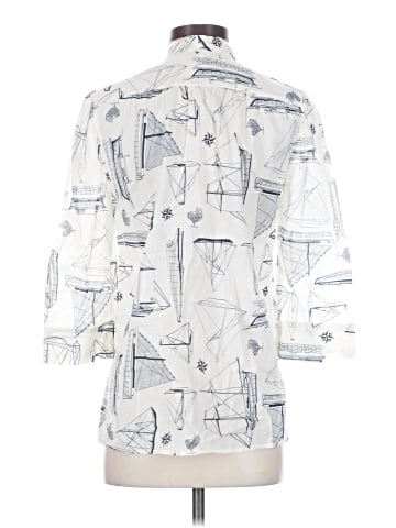 Tory Burch 3/4 Sleeve Button-Down Shirt (view 2)