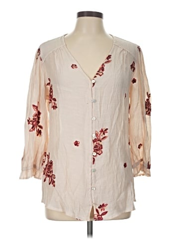 Figueroa & Flower 3/4 Sleeve Blouse (view 1)