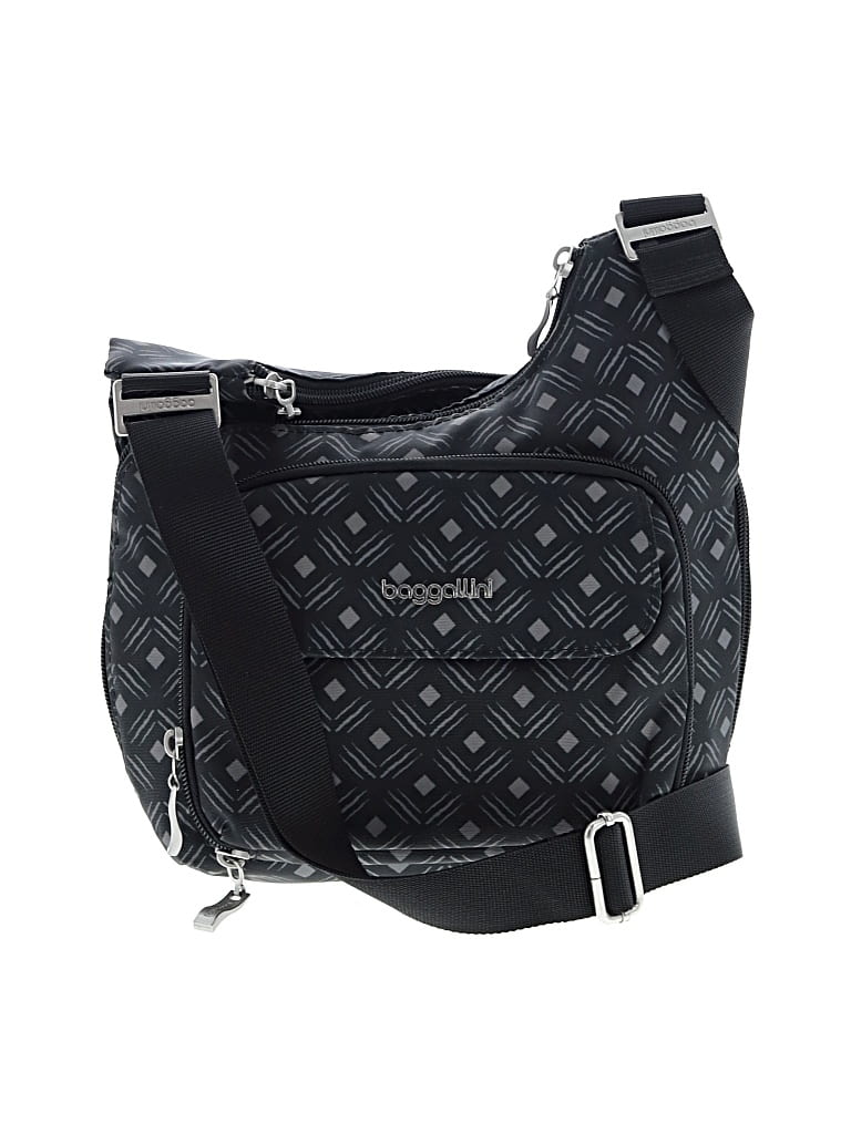 Pre-owned Baggallini Crossbody Bag In Black