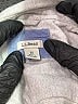 L.L.Bean 100% Cotton Chevron-herringbone Gray Long Sleeve Button-Down Shirt Size M - photo 7