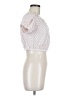Bebe White Short Sleeve Top Size M - photo 4