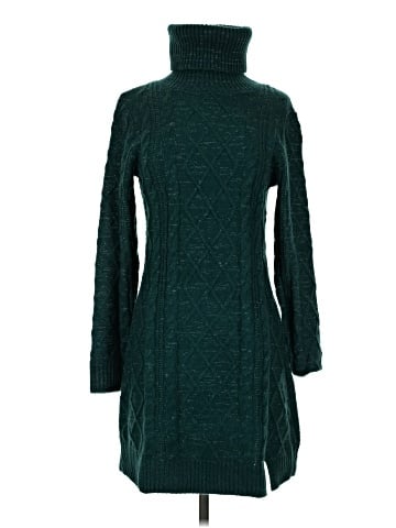 Blue Rain Turtleneck Sweater (view 1)
