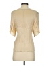 Vince. 100% Silk Ivory Short Sleeve Turtleneck Size S - photo 2