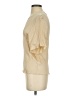 Vince. 100% Silk Ivory Short Sleeve Turtleneck Size S - photo 5