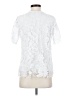 Draper's & Damon's 100% Polyester White Short Sleeve Blouse Size S - photo 2
