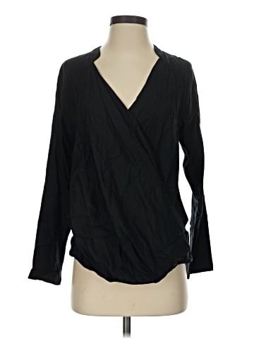 James Perse Long Sleeve Blouse (view 1)