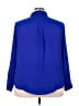 Torrid Blue Long Sleeve Blouse Size 3X Plus (3) - photo 2