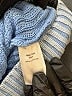 VICI 100% Cotton Blue Turtleneck Sweater Size XS - photo 8