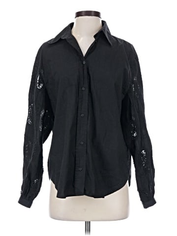 Sisley Long Sleeve Button-Down Shirt (view 1)