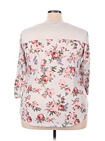 Bobbie Brooks 3/4 Sleeve Blouse (view 2)