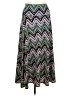 Coco Bianco Chevron-herringbone Green Casual Skirt Size M - photo 1