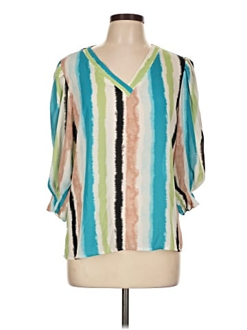 Worthington 3/4 Sleeve Blouse (view 1)