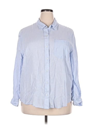 Gap Long Sleeve Button-Down Shirt (view 1)