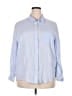 Gap Blue Long Sleeve Button-Down Shirt Size XXL - photo 1
