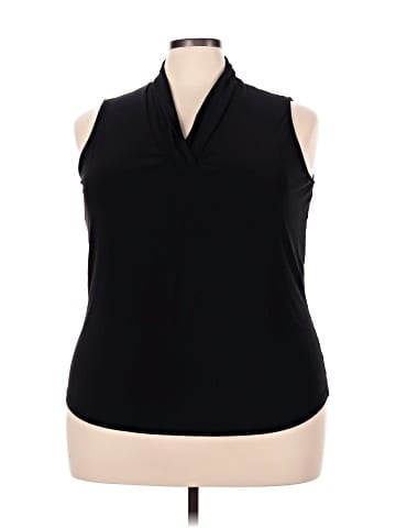 Anne Klein Sleeveless Blouse (view 1)