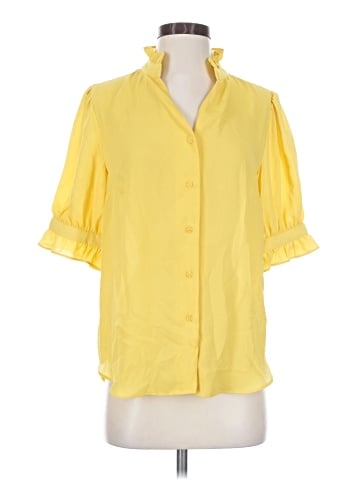 Ann Taylor Short Sleeve Blouse (view 1)