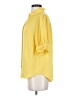 Ann Taylor 100% Polyester Yellow Short Sleeve Blouse Size S - photo 5