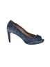 Cole Haan 100% Leather Blue Heels Size 8 - photo 1