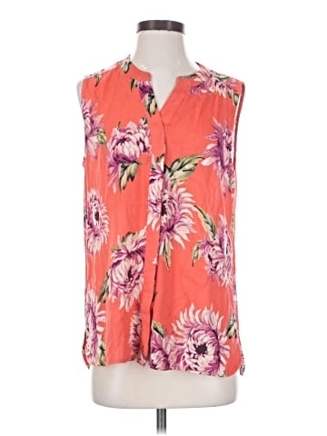 Pale Sky Sleeveless Blouse (view 1)