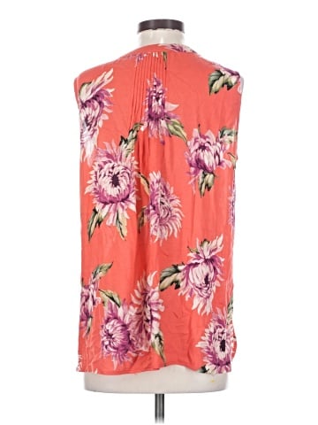 Pale Sky Sleeveless Blouse (view 2)