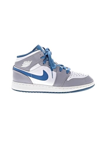 Air Jordan 1 Mid GS 'Cement True Blue' Sneakers (view 1)