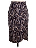 Ann Taylor 100% Polyester Print Tan Brown Casual Skirt Size 0 - photo 1