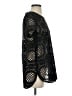 Sundance 100% Polyester Black Short Sleeve Blouse Size S - photo 4