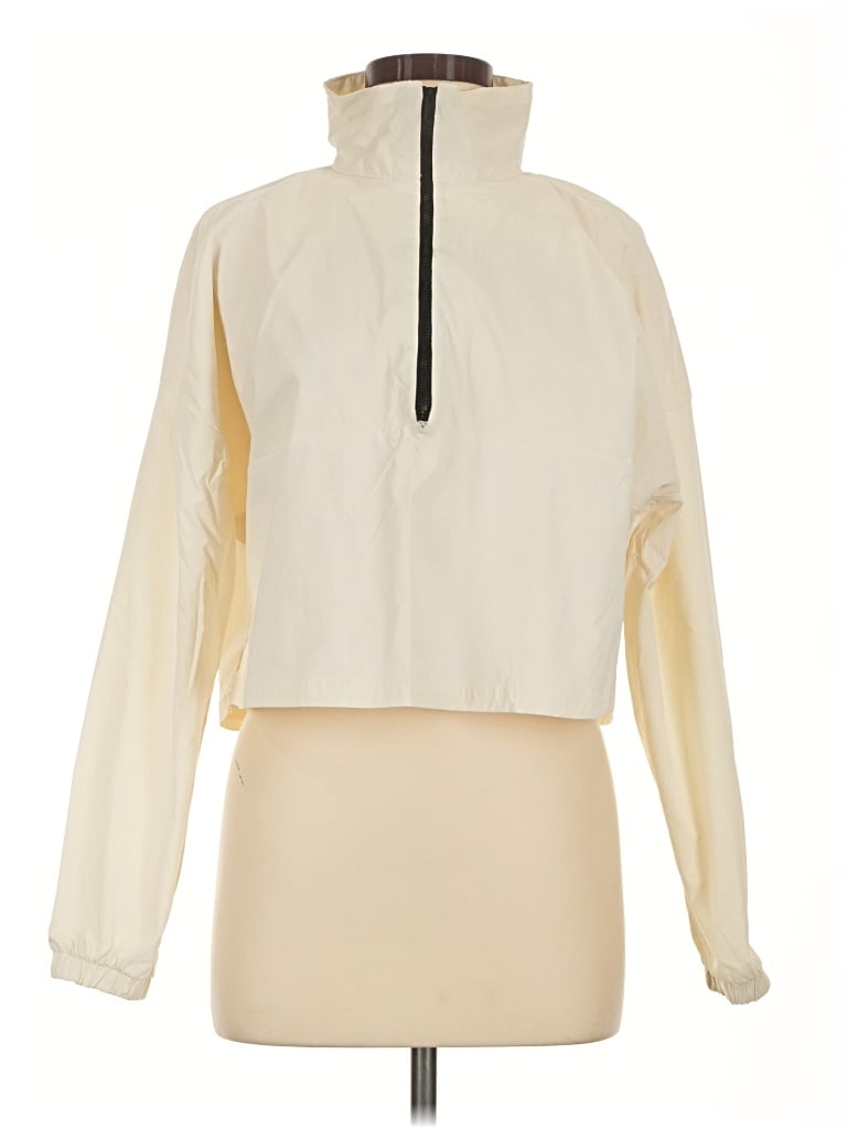 Pre-owned Weworewhat Windbreaker Jacket In Ivory