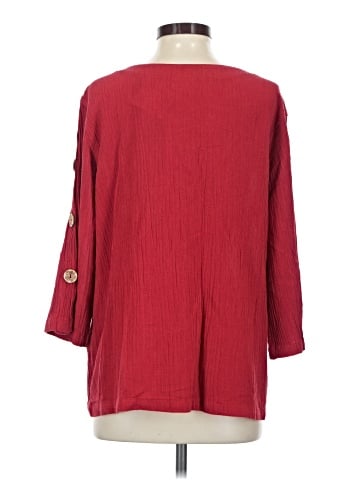 Focus 3/4 Sleeve Blouse (view 2)