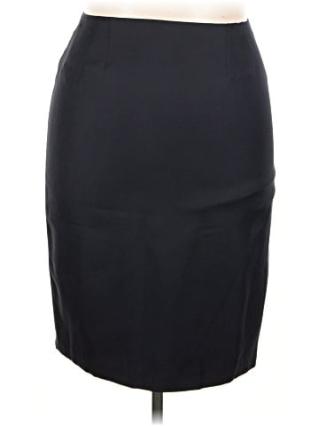 Linda Allard Ellen Tracy Silk Skirt (view 1)