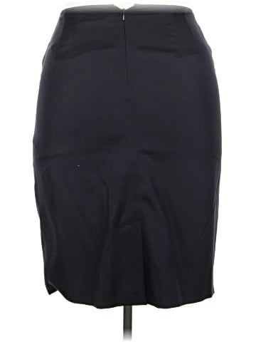 Linda Allard Ellen Tracy Silk Skirt (view 2)