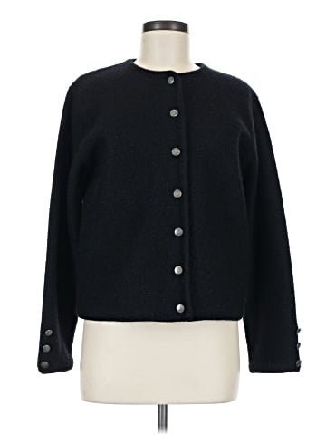 Karen Scott Wool Cardigan (view 1)