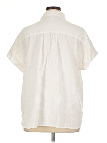 Caslon Short Sleeve Blouse (view 2)