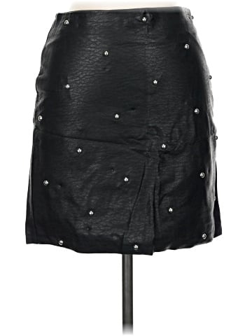 Divided by H&M Faux Leather Skirt (view 1)