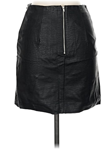 Divided by H&M Faux Leather Skirt (view 2)