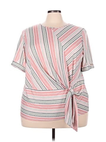 Perseption Concept Short Sleeve Blouse (view 1)