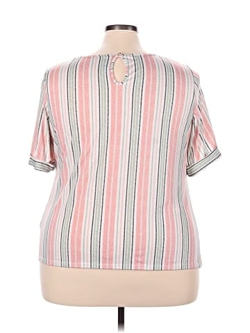 Perseption Concept Short Sleeve Blouse (view 2)