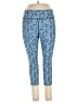 Athletic Works Animal Print Blue Active Pants Size XL - photo 1