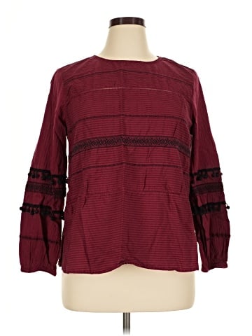 Indigo Thread Co. Long Sleeve Blouse (view 1)