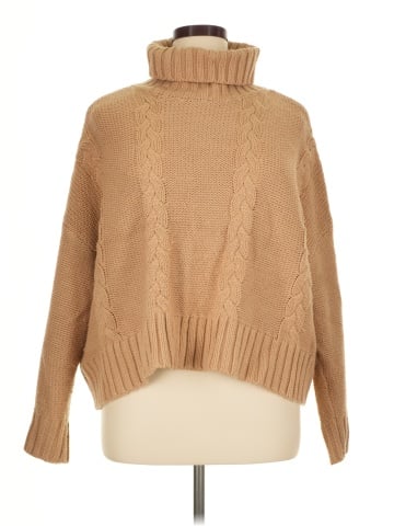 CALVIN KLEIN JEANS Turtleneck Sweater (view 1)