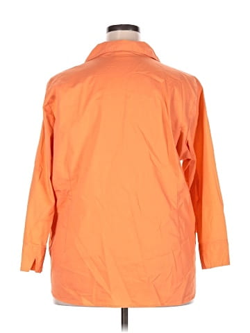 Riders by Lee 3/4 Sleeve Button-Down Shirt (view 2)