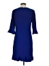 CeCe 100% Polyester Solid Blue Casual Dress Size 4 - photo 2