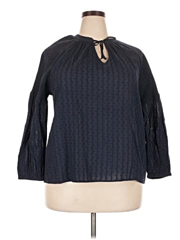 Caslon 3/4 Sleeve Blouse (view 1)