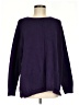 J.Jill Solid Purple Pullover Sweater Size M - photo 1